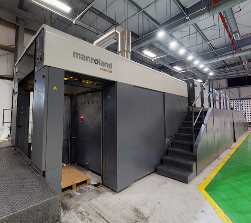 Manroland offset press